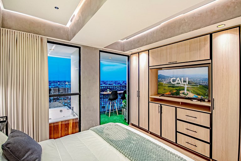 H405 | Loft con Jacuzzi privado y vistas top