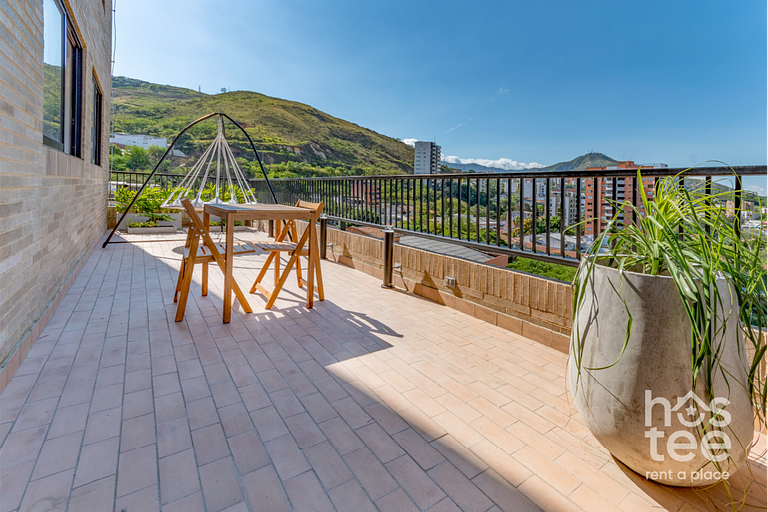 H902 Excepcional Penthouse | vista 360 a la ciudad
