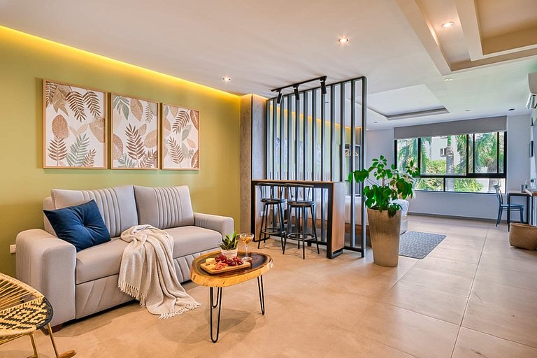 A202 l Loft de lujo l A Pasos de Jardín Plaza Mall
