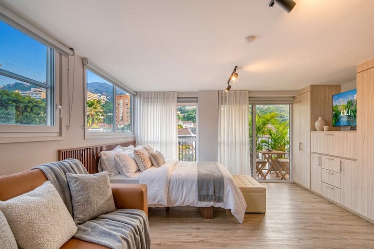 H508 I Loft de Lujo con balcón I Ubicación top