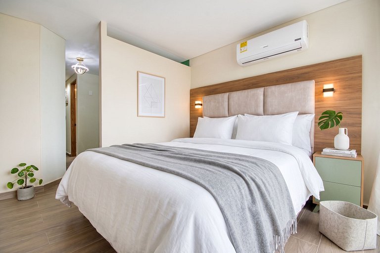 V306 | Loft c/ Balcón + Piscina + Seg 24/7