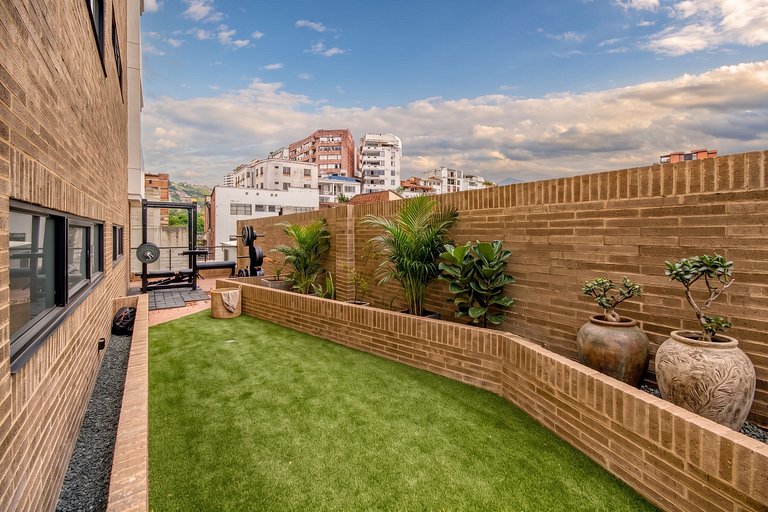 V306 | Loft c/ Balcón + Piscina + Seg 24/7