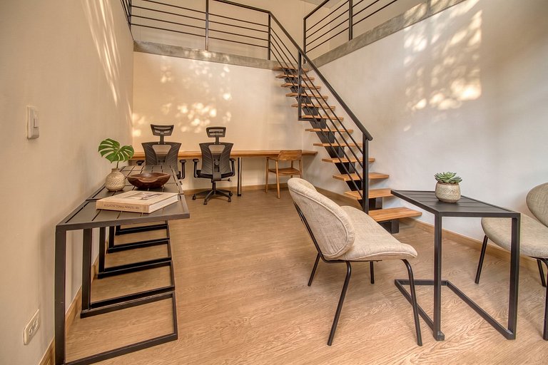V306 | Loft c/ Balcón + Piscina + Seg 24/7
